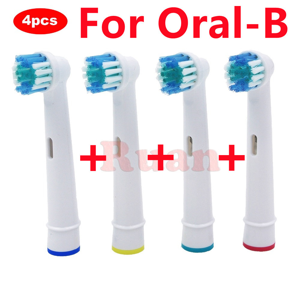 Teeth Whitening Machine Professional - 4x رؤوس فرشاة بديلة لفرشاة الأسنان