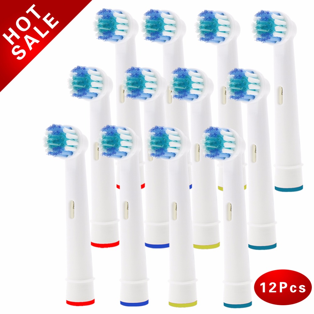 Teeth Whitening Machine Professional - 12 × رؤوس فرشاة بديلة لفرشاة