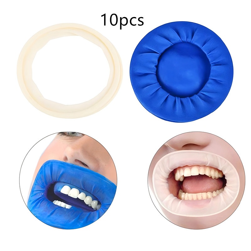 Teeth Whitening Gingival Barrier - 10 قطعة المطاط الأسنان المتاح العقيمة
