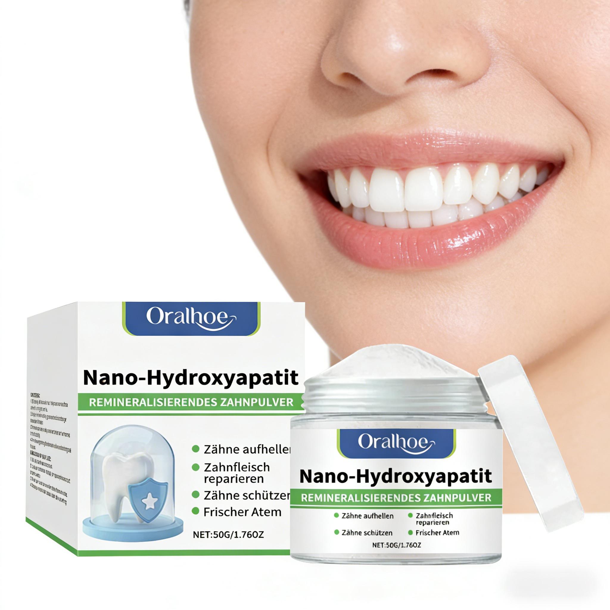 Teeth Whitening Zimba - مسحوق تبييض الأسنان Oralhoe، تنظيف عميق