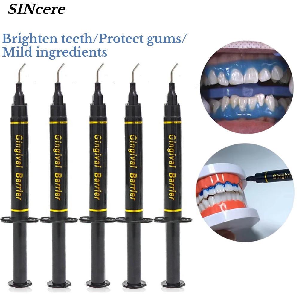 Teeth Whitening Gingival Barrier - حقنة أسنان، جل حماية اللثة، حاجز