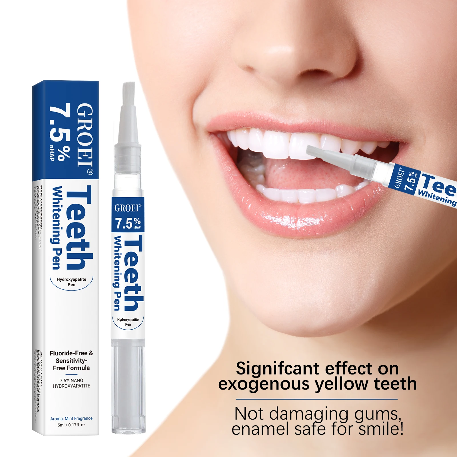 هيدروكسياباتيت تبييض الأسنان ا - مراجعة Teeth Whitening Essence وسعره
