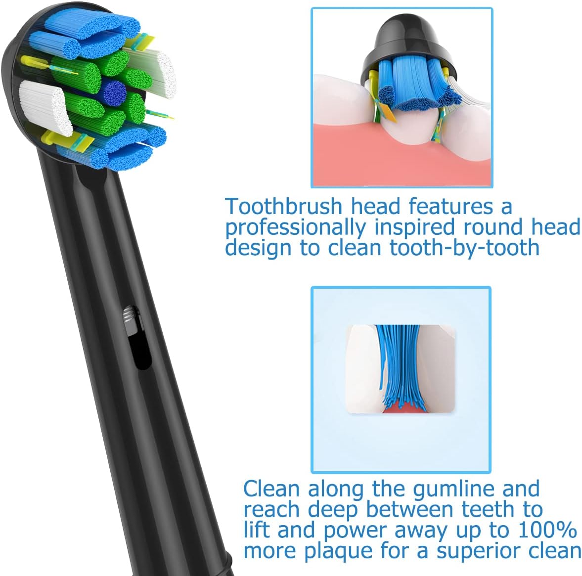 رؤوس بديلة لفرشاة أسنان Braun  - مراجعة Teeth Whitening Machine Professional وسعره