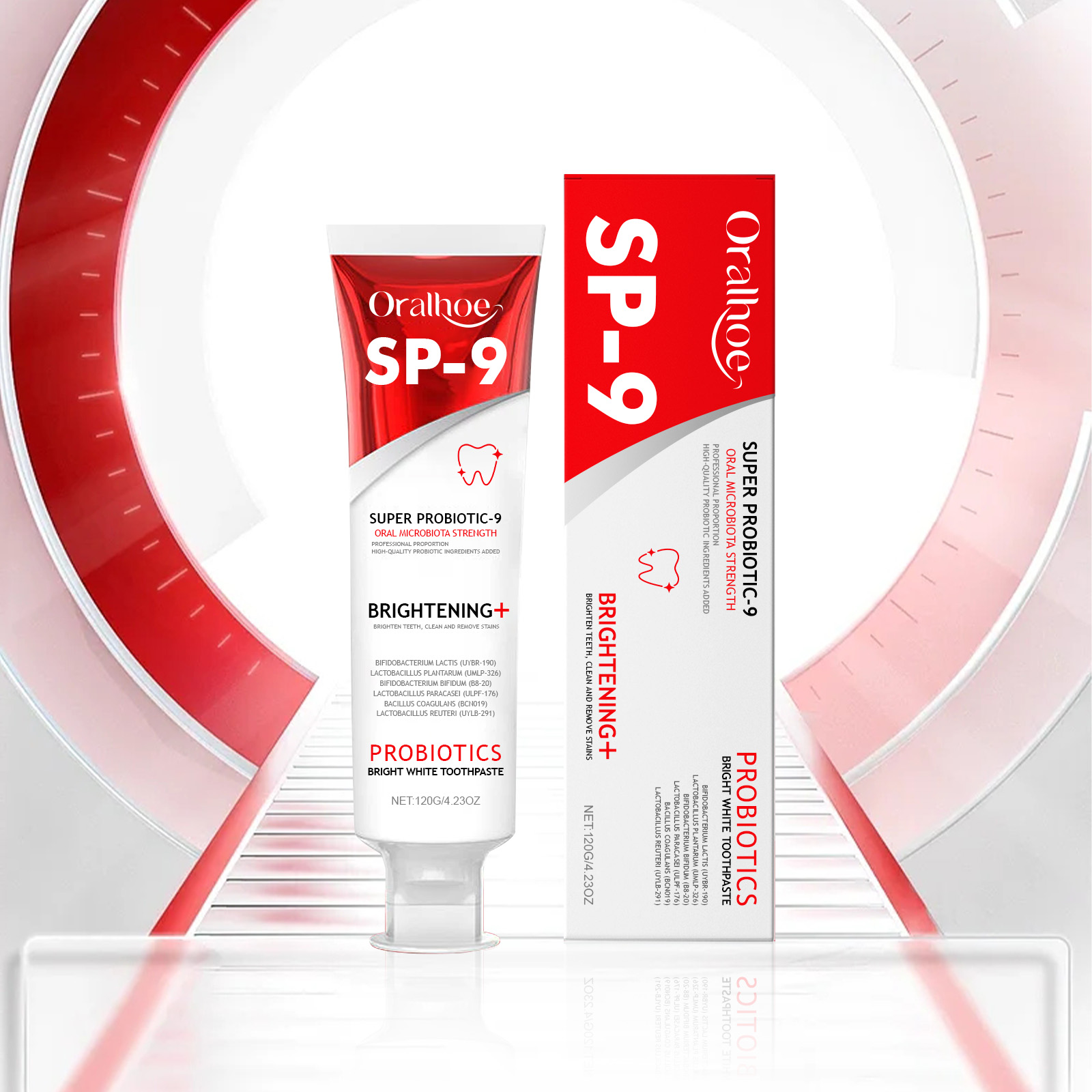 معجون أسنان SP-9 بالبروبيوتيك  - مراجعة Teeth Whitening Naturally وسعره