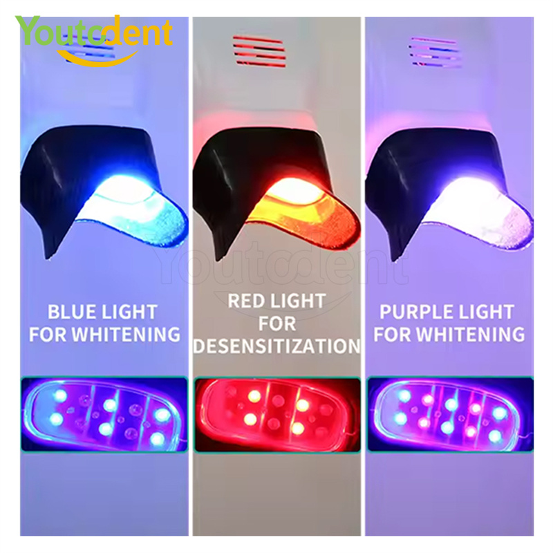المهنية الأسنان 3 اللون ضوء مص - مراجعة Teeth Whitening Machine Professional وسعره