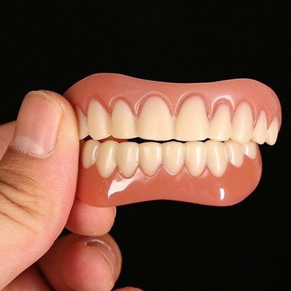 أسنان اصطناعية جديدة من السيلي - مراجعة Teeth Whitening With Braces وسعره