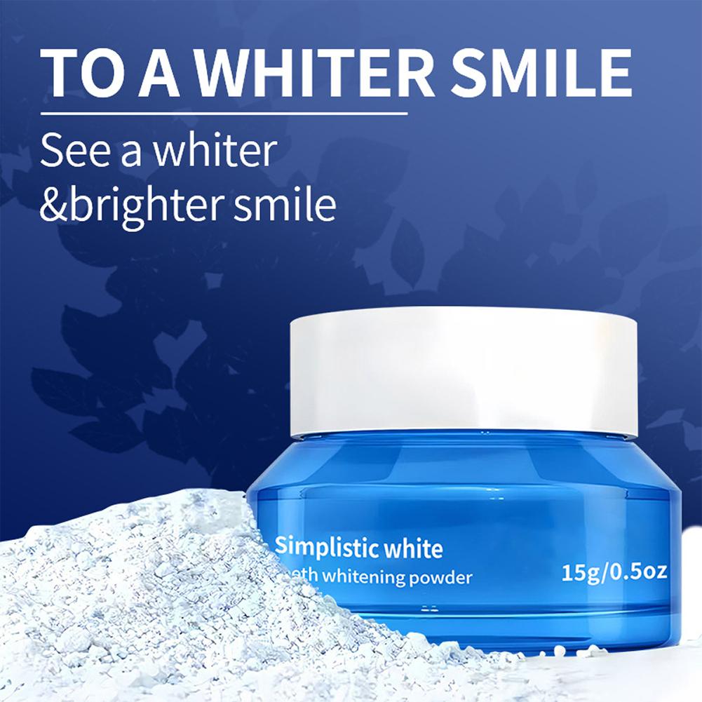 مسحوق تبييض الأسنان الأبيض الب - مراجعة Teeth Whitening Essence وسعره