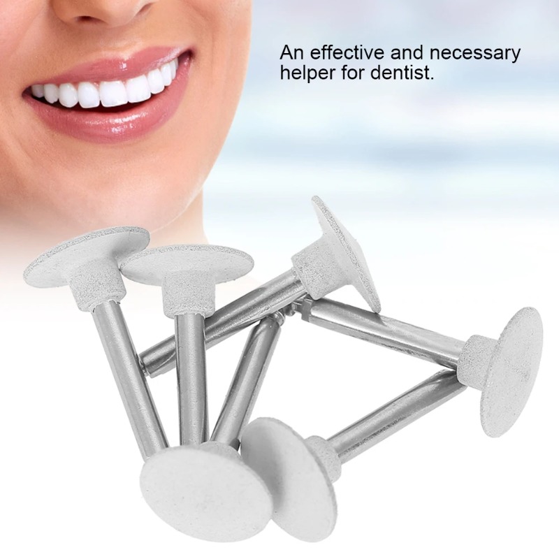 6 قطعة مجموعة رأس تلميع الأسنا - مراجعة Teeth Whitening With Braces وسعره
