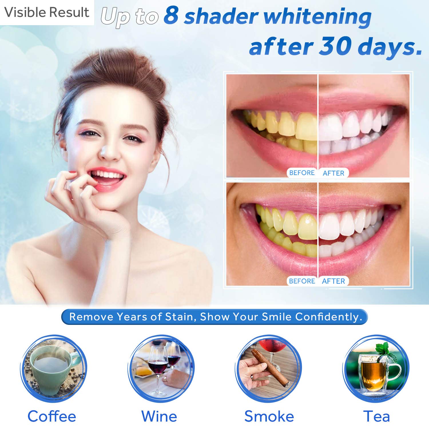 تبييض الأسنان جل الملء حقنة تب - مراجعة Teeth Whitening Essence وسعره