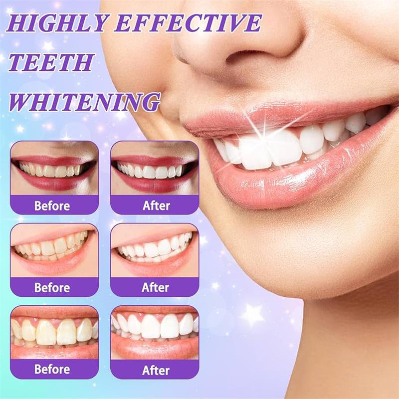 معجون أسنان 9D بنفسجي لتبييض ا - مراجعة Teeth Whitening Naturally وسعره