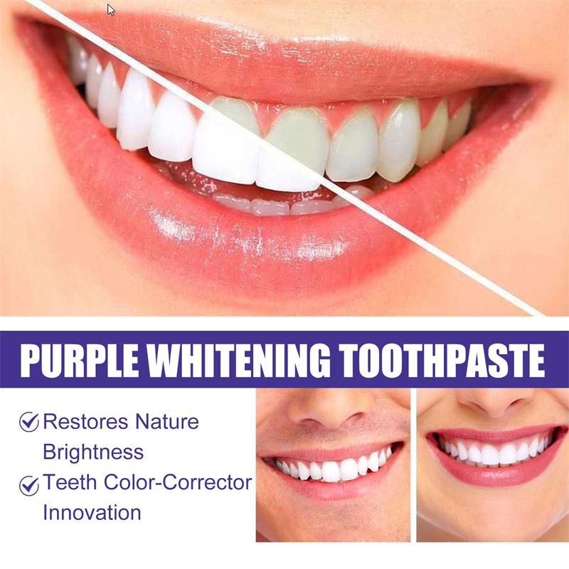 معجون أسنان 9D بنفسجي لتبييض ا - مراجعة Teeth Whitening Naturally وسعره