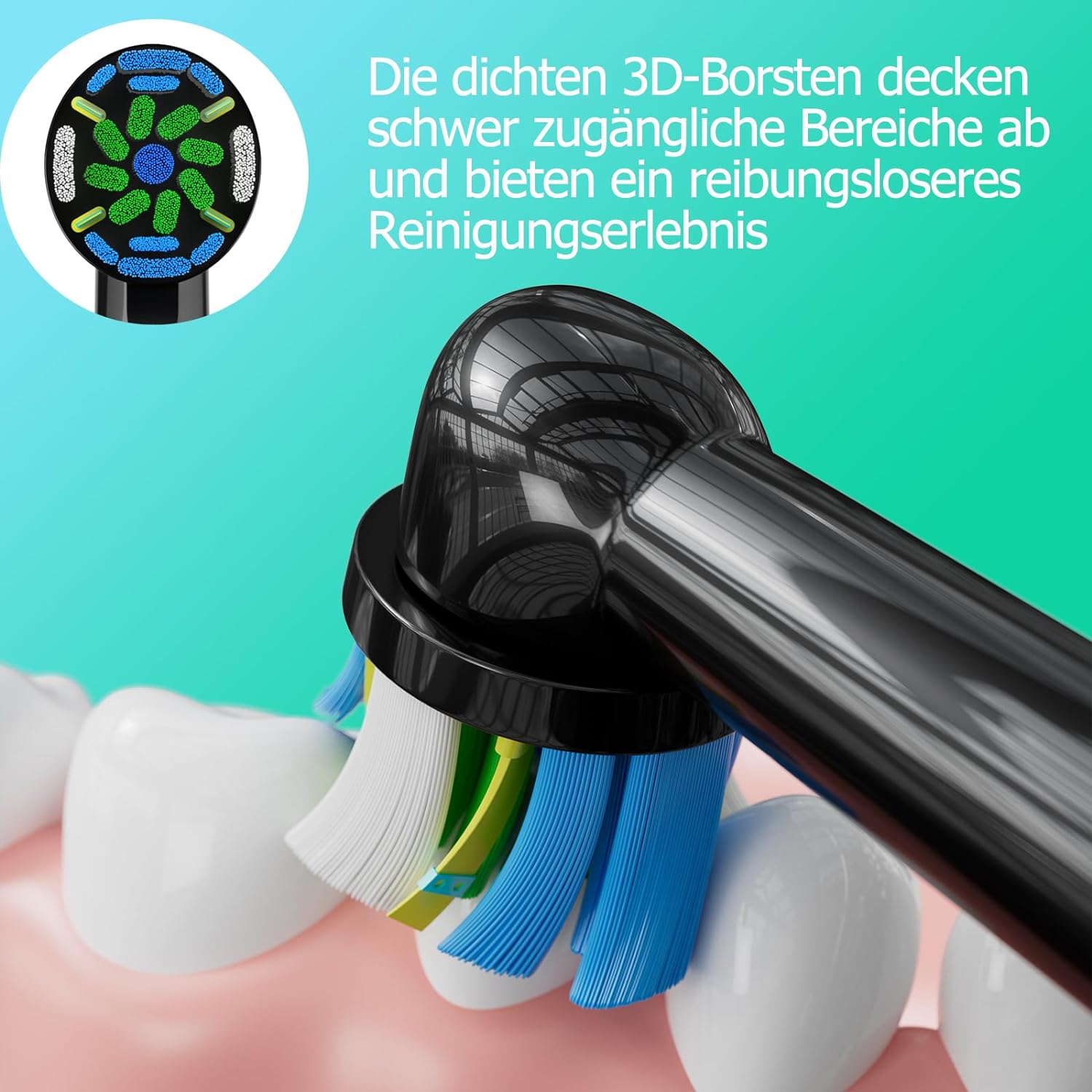 8 قطع رأس فرشاة الأسنان متوافق - مراجعة Teeth Whitening Machine Professional وسعره