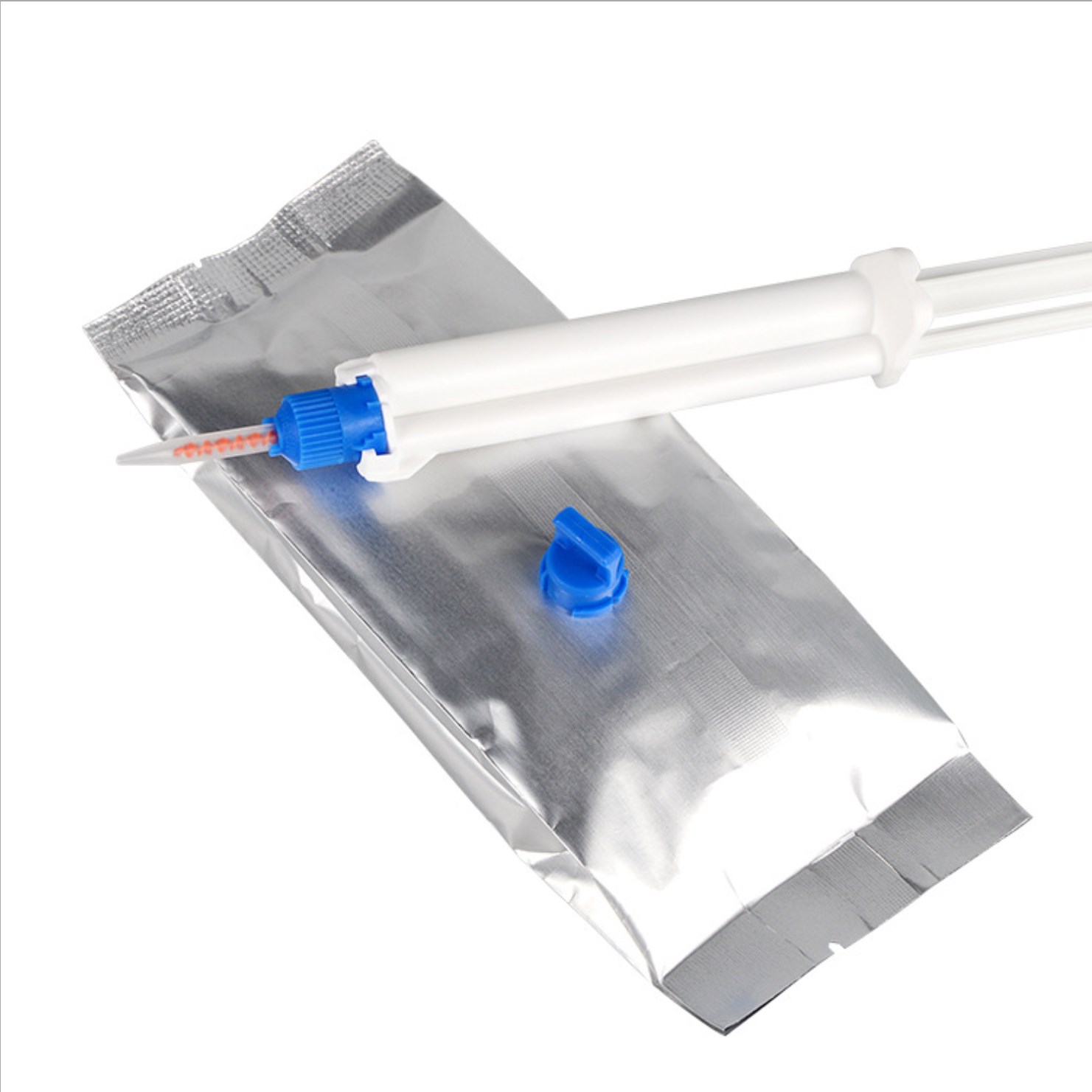 المزدوج برميل حقنة جل تبييض ال - مراجعة Teeth Whitening Gingival Barrier وسعره