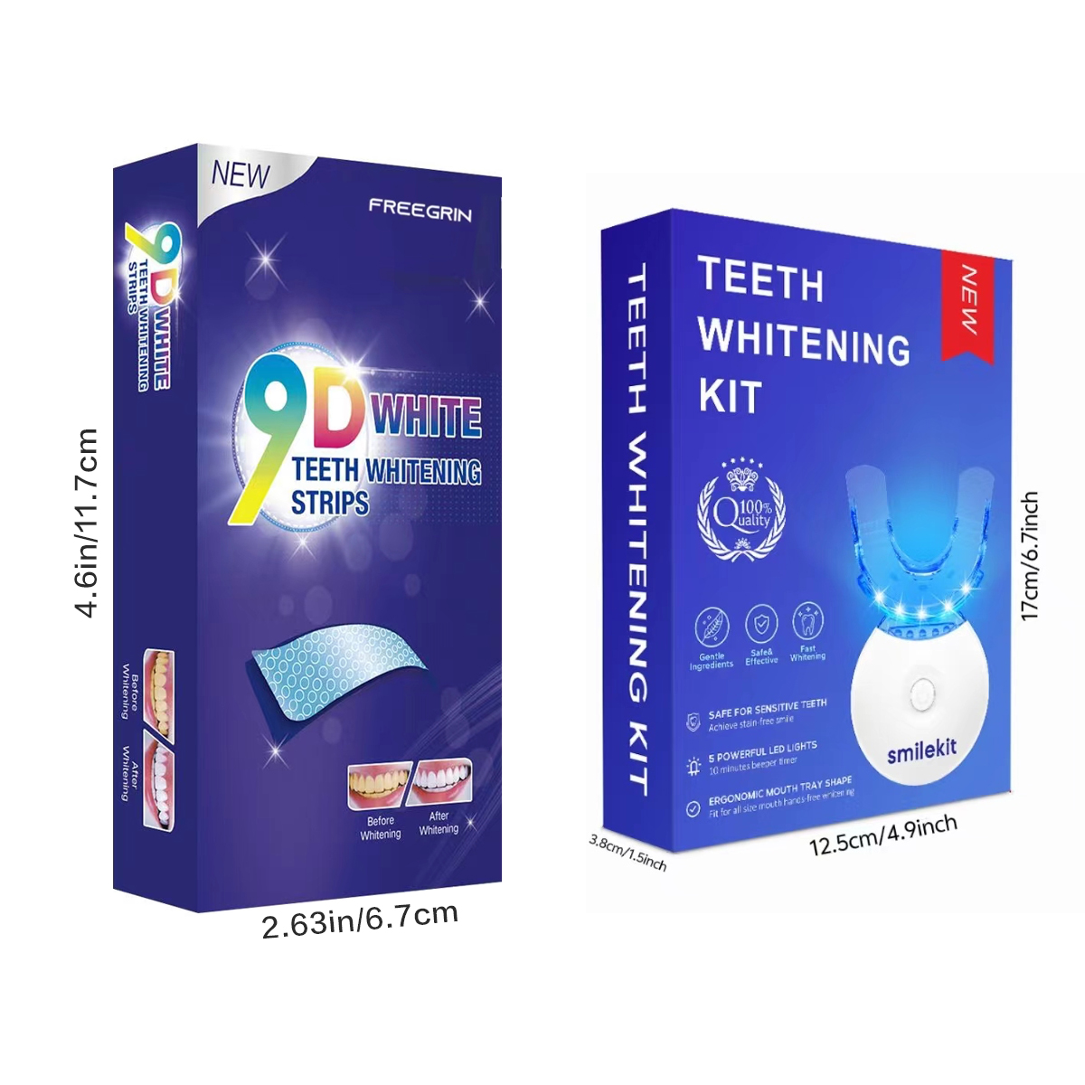مجموعة تبييض الأسنان - 5X مبيض - مراجعة Teeth Whitening Essence وسعره