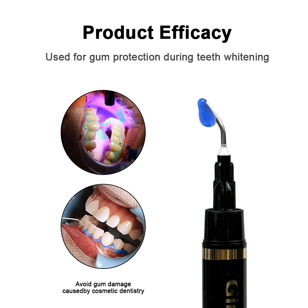 5 قطع/10 قطع جل حاجز اللثة 1.5 - مراجعة Teeth Whitening Gingival Barrier وسعره