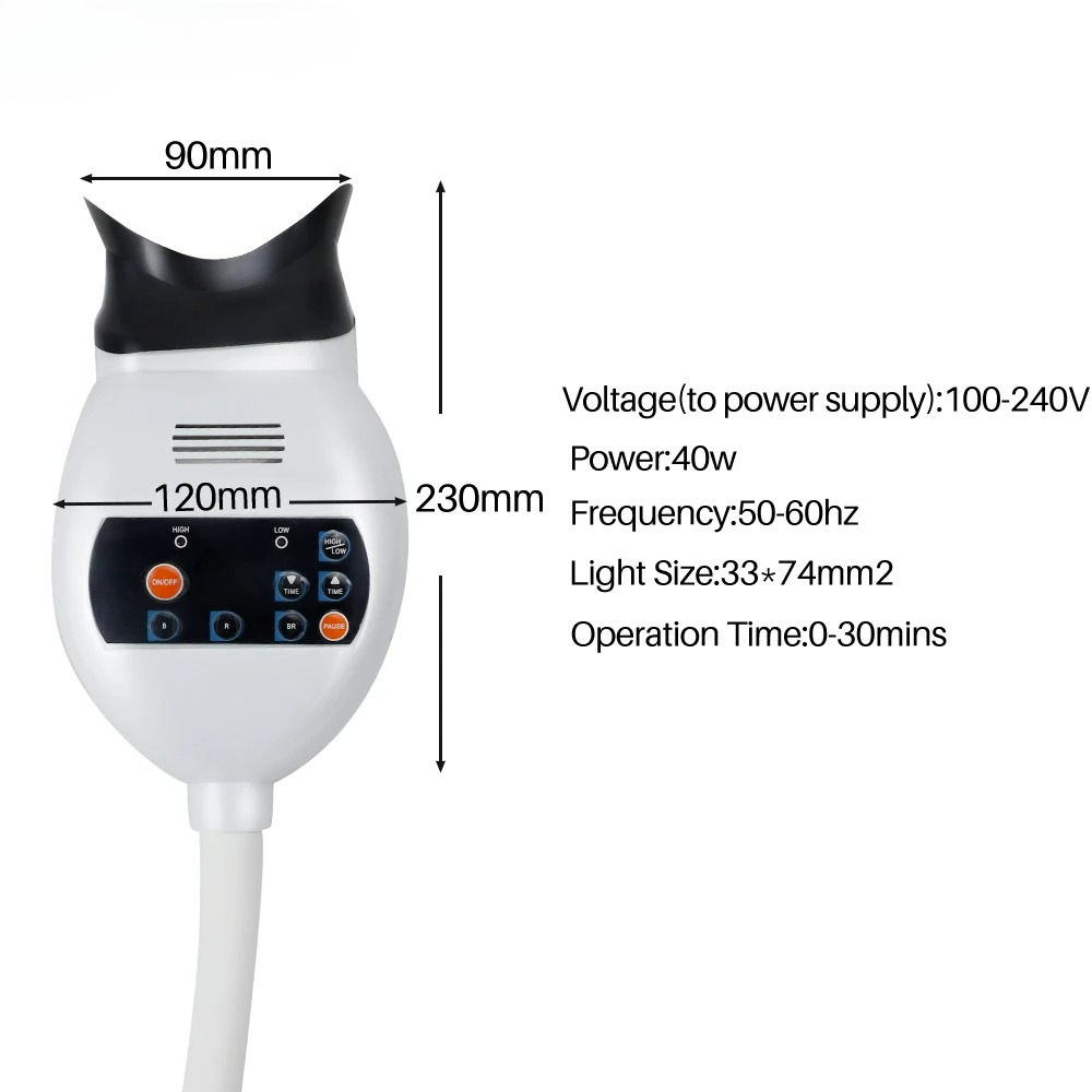 جهاز تبييض الأسنان LED قابل لل - مراجعة Teeth Whitening Machine Professional وسعره