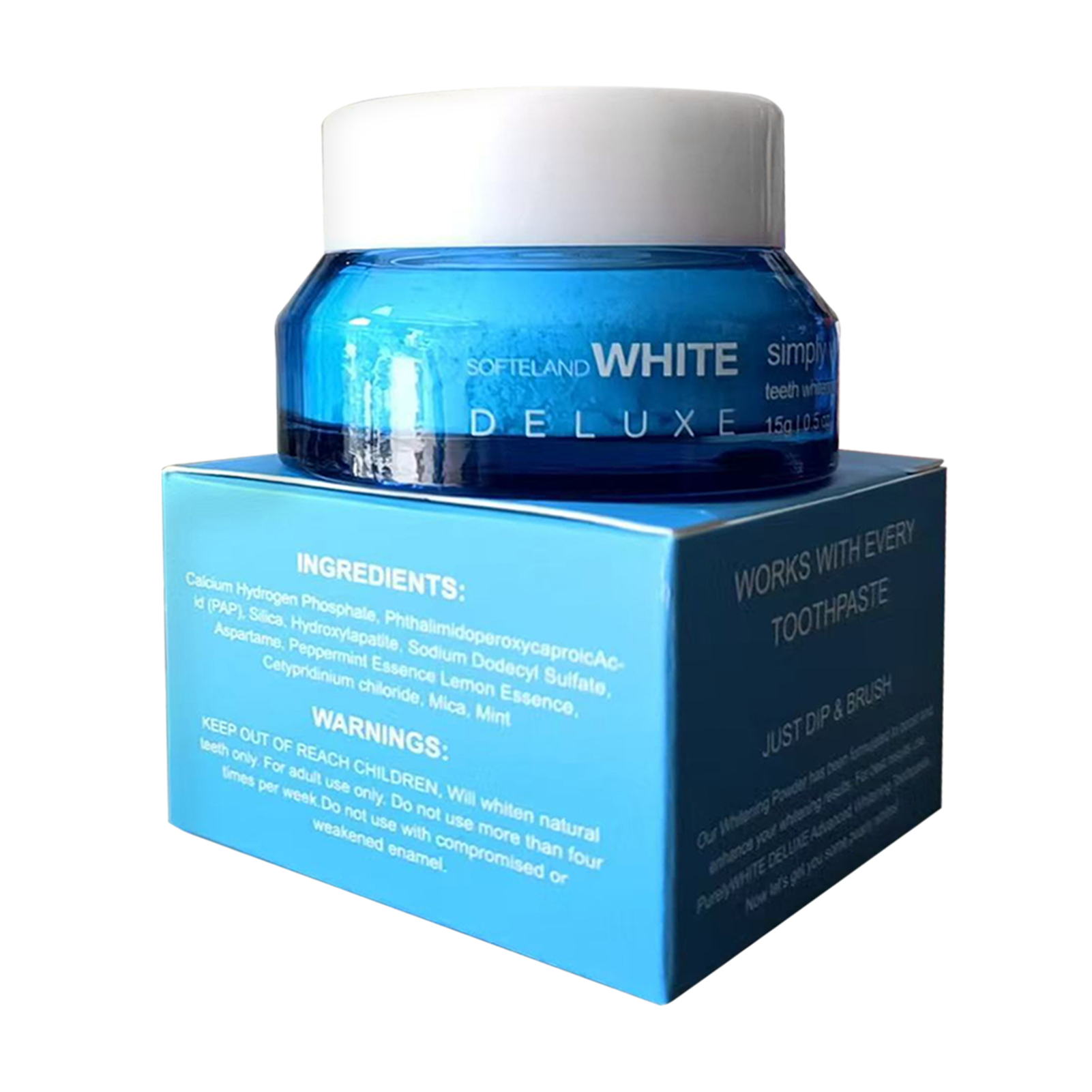 مسحوق أسنان منعش للتنفس، مسحوق - مراجعة Teeth Whitening Zimba وسعره