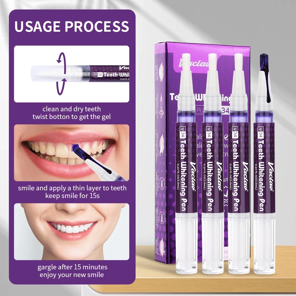 قلم تبييض الأسنان الفوري من فا - مراجعة Teeth Whitening Essence وسعره